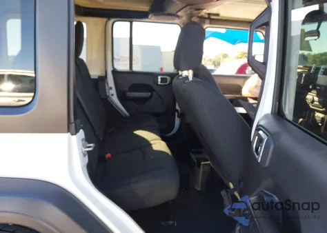 2020 Jeep Wrangler Unlimited Sport S 4X4 из США, поврежденный, VIN 1C4HJXDG7LW296961